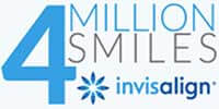 4 million smiles Invisalign logo