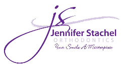 purple logo for Jennifer Stachel Orthodontics