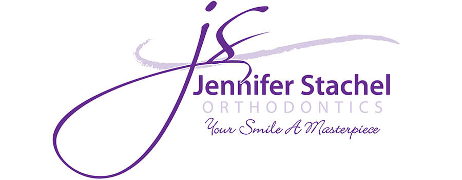 purple logo for Jennifer Stachel Orthodontics